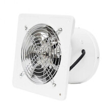 6inch 220v 40w Ventilator Bathroom Kitchen Household Wall Exhaust Fan Extractor White