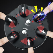 Lie Detector Electric Shock Finger Trick Game, Amazing Roulette