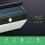 158LED solar wall light with three sides light 5