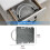 Double Laundry Hamper with Lid And Removable Laundry Bags, Collapsible 4
