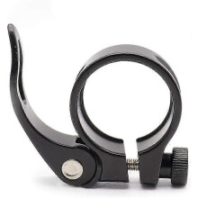 (As show, One size) Bicycle Seatpost Clamp - Aluminum Alloy Quick Release 27.2/31.6mm