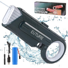 (As show, One size) Water Gun, Automatic Water Squirt Guns Up To 30 Ft Long Range, Water Soaker Gun With 700cc Large Capacity, Waterproof Gun Toys For Summer Pool Swimmin