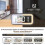 (As show, One size) Digital Alarm Clock with Adjustable LED Night Light - 12/24 Hours USB Powered 4
