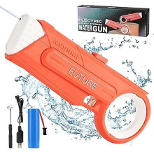 (As show, One size) Water Gun, Automatic Water Squirt Guns Up To 30 Ft Long Range, Water Soaker Gun With 700cc Large Capacity, Waterproof Gun Toys For Summer Pool Swimmin