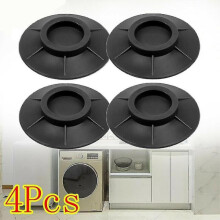 4 Pack Washing Machine Round Bottom Mats