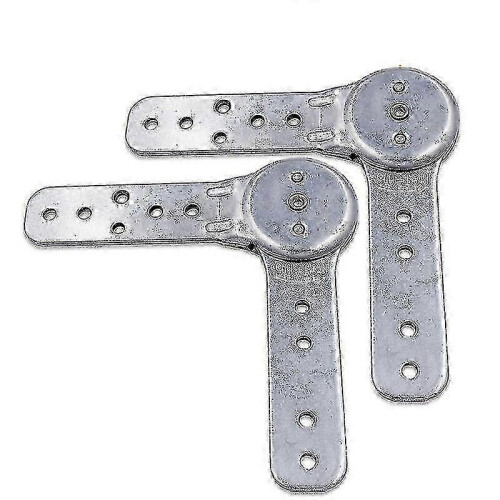 (As show, One size) 2Pcs Folding Sofa Bed Hinge Mechanism 5 Position Adjustment Joint Hinge For Sofa Armrest, Headrest 1