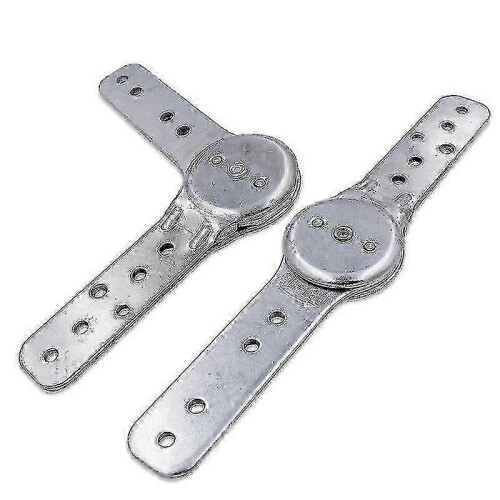 (As show, One size) 2Pcs Folding Sofa Bed Hinge Mechanism 5 Position Adjustment Joint Hinge For Sofa Armrest, Headrest