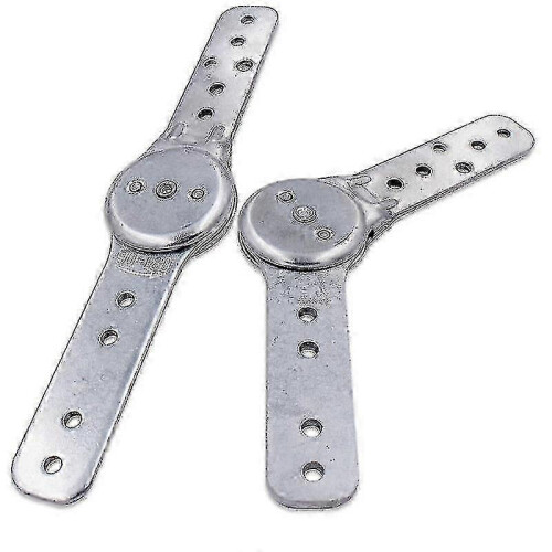 (As show, One size) 2Pcs Folding Sofa Bed Hinge Mechanism 5 Position Adjustment Joint Hinge For Sofa Armrest, Headrest 2