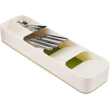 (As show, One size) Drawer Cutlery Tray Kitchen Storage Organizer Cutlery Divider for Knife Spoon Fork