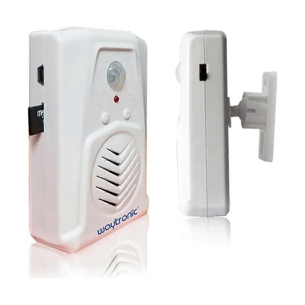 (As Show, One Size) Mini Pir Motion Sensor Activated Voice Reminder Multi-Recording Sound Player For Store Store Factory Supermarket Special Sound Eff 4632461682592