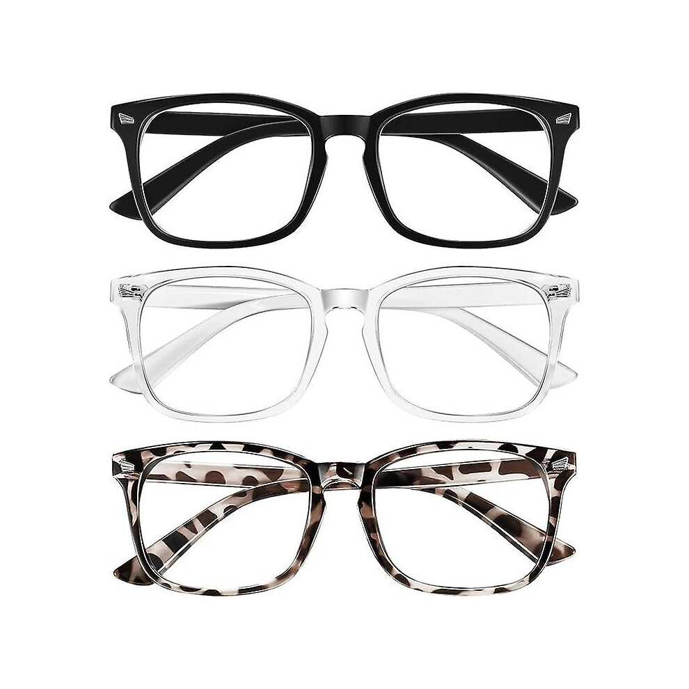 (As Show, One Size) Blue Light Blocking Glasses, Computer Gaming Glasses For Women Men, Anti Glare Glasses Non Prescription 4631153688744
