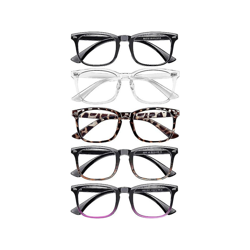 (As Show, One Size) Blue Light Blocking Glasses, Computer Gaming Glasses For Women Men, Anti Glare Glasses Non Prescription 4632131087870