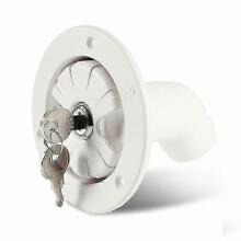 (As show, One size) Fresh Water Locking Inlet Hatch Filler Cap Set For Caravan Motorhome Camper