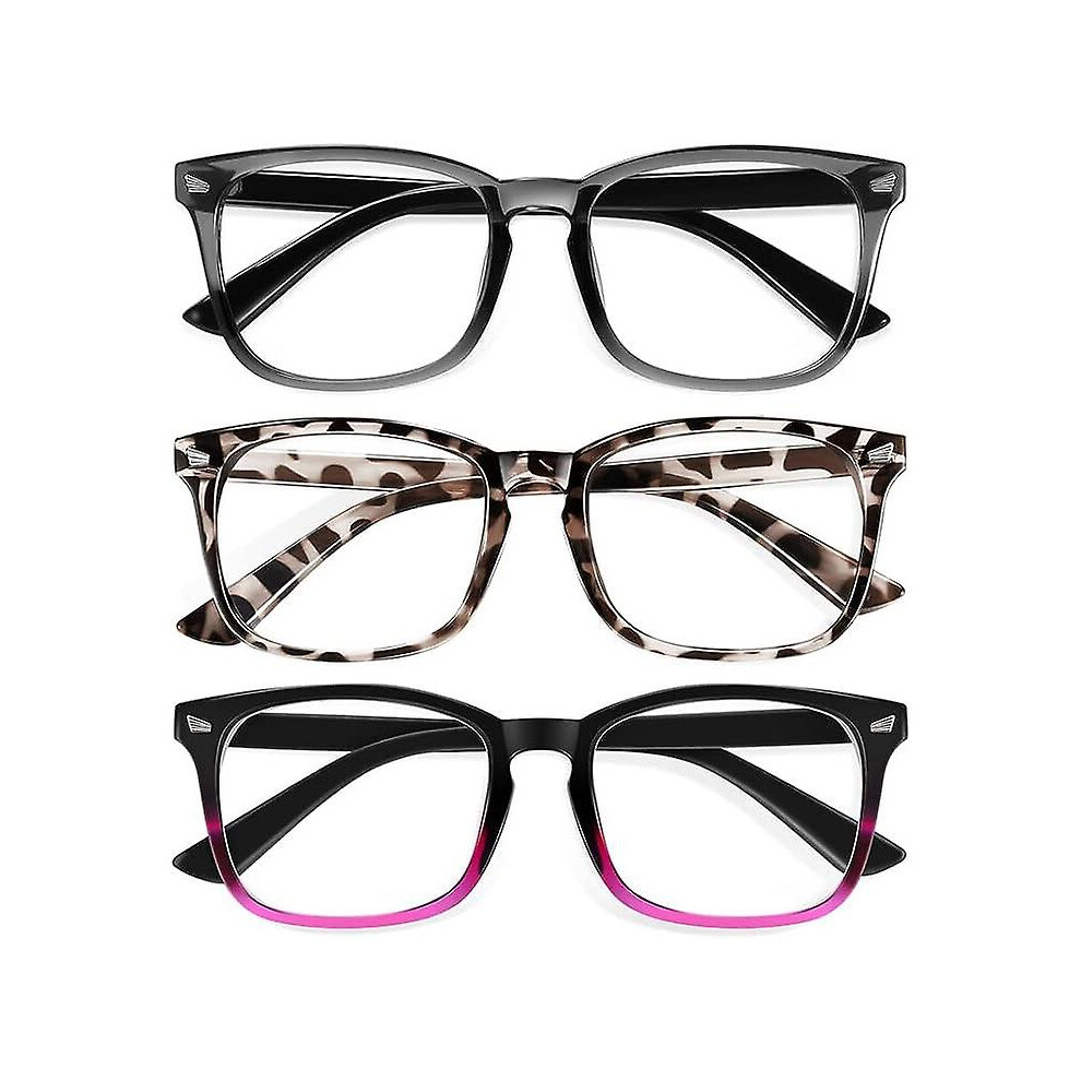 (As show, One size) Blue Light Blocking Glasses, Computer Gaming Glasses For Women Men, Anti Glare Glasses Non Prescription