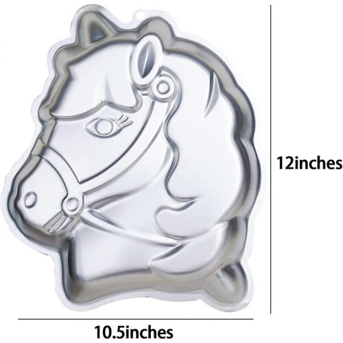 Anodized Aluminum Unicorn Cake Pan 2