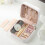 Jewelry Box Necklace Ring Storage Box (White) 1