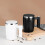 (white) Automatic Stirring Cup Magnetic Self-Stirring Coffee Cup Stainless Steel Protein 5