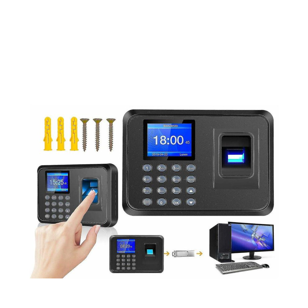 Fingerprint Sign-In And Attendance Machine Icd Employee Clock