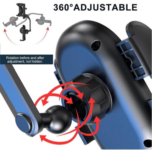 Car mobile phone holder 360 degree rotating holder