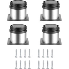 4 Adjustable Legs, Stainless Steel Furniture Feet