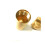 Waterproof Pill Box Case Brass Container Keyring Medicine Capsule Holder Small 4