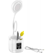 LED Desk Lamp Flexible 360 Rotating with Touch Calendar Control