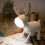 Night Lights Ambient Lighting LED Deer Light Kids Table Lamp White 2