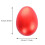 Simulated Easter eggs wooden fake eggs 2.3 inches solid eggs 6 pieces 4