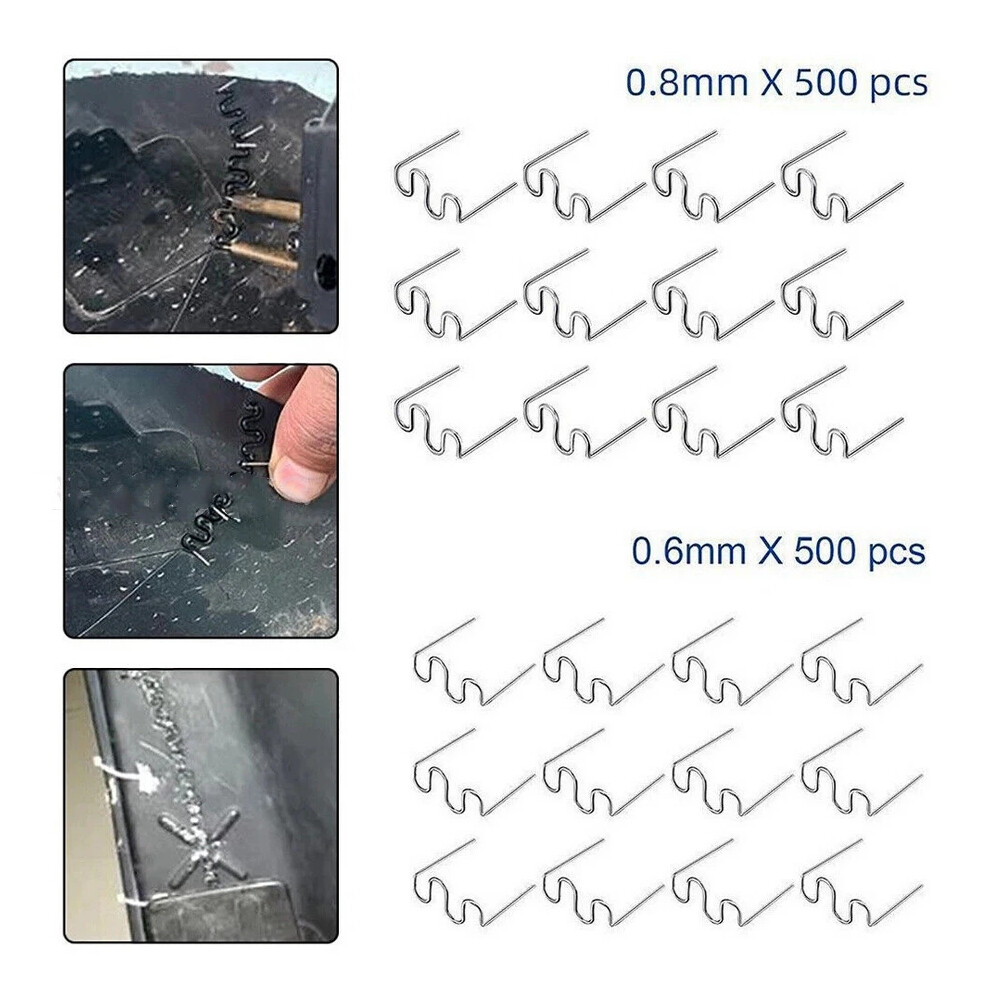 1000Pcs Hot Stapler Staples For Car Bumper Fender Welding Gun Plastic Repair Kit 6963793723492