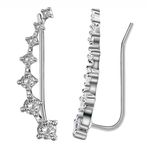 Ear clip-(silver-925 silver) 1