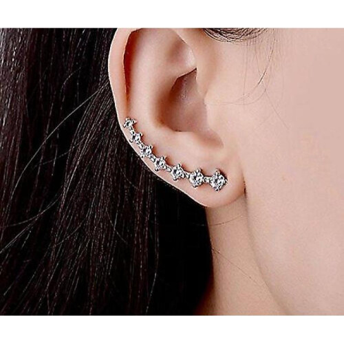 Ear clip-(silver-925 silver) 2