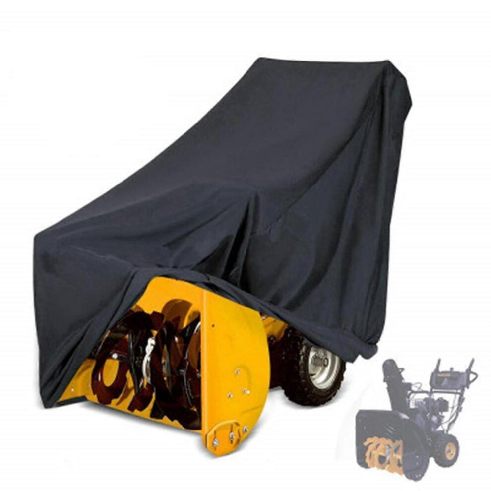 (As Show, One Size) Outdoor Waterproof Dust Proof Sun Shade Snow Thrower Blower Cover Protector(130*91*102Cm) 6902676318936