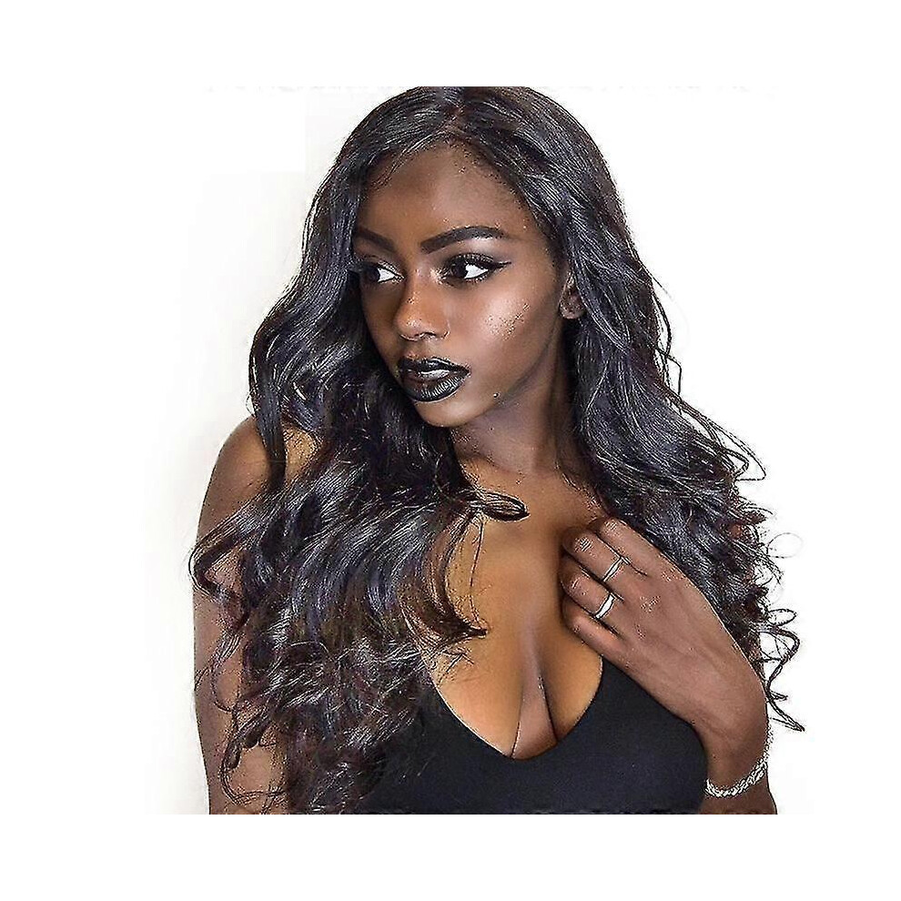 Kikidex Unisex (As Show, One Size) Lady Bangs Long Curly Wig