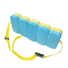 (As show, One size) Adult Swim Belt Adjustable Buoyancy Foam Swim Belt