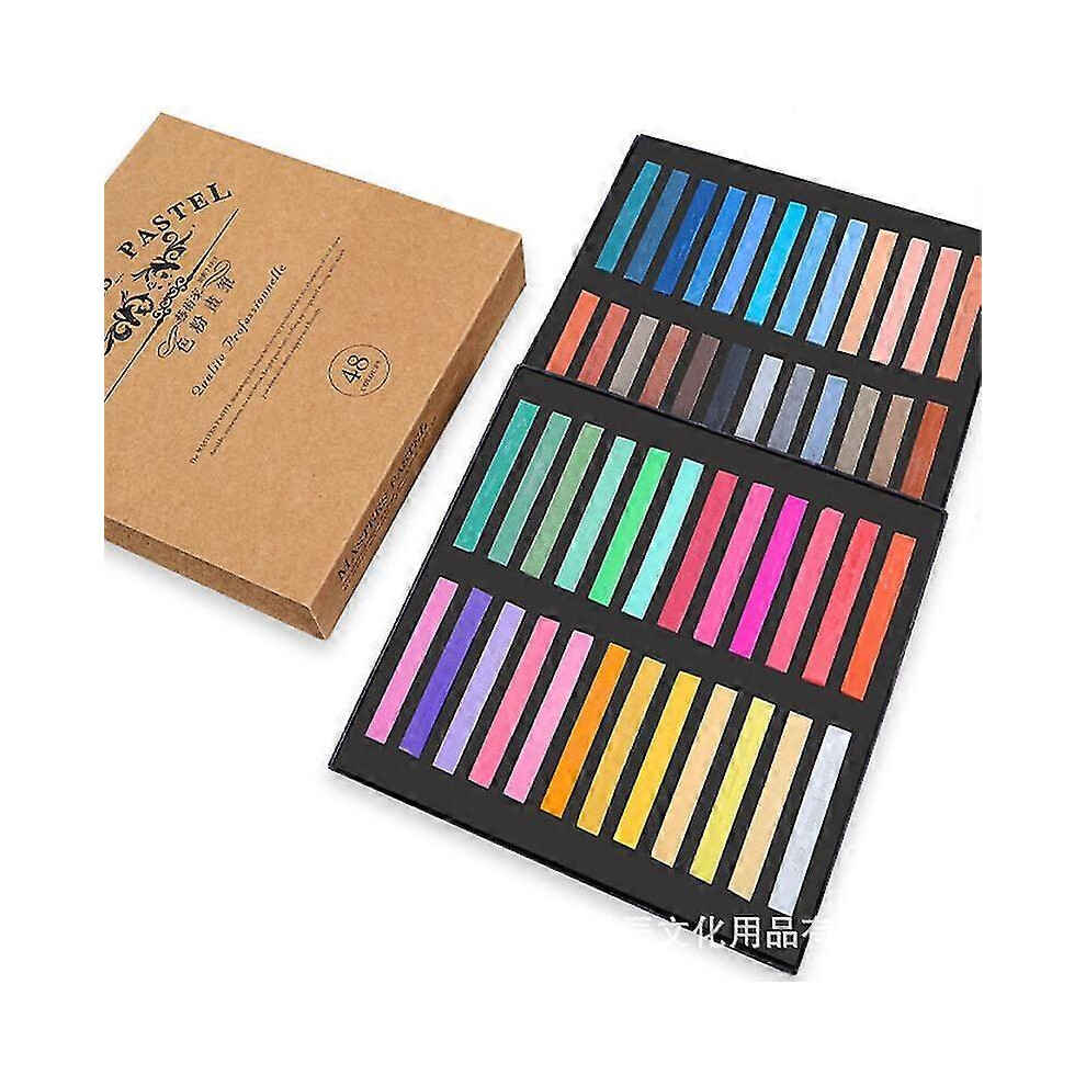 (48 colors, One size) Box Art Drawing Crayon Brush-image-OPC-PHM7XST-NEW