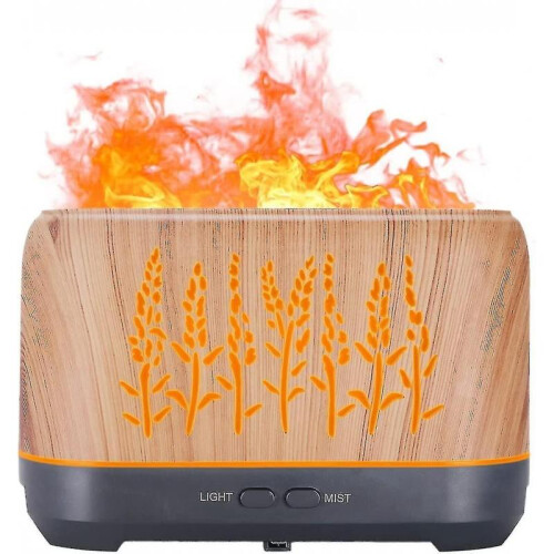 1pc 200ml Simulation Flame Light Air Humidifier