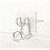 6 Pack Wall Mounted Wash Basins Clear 2