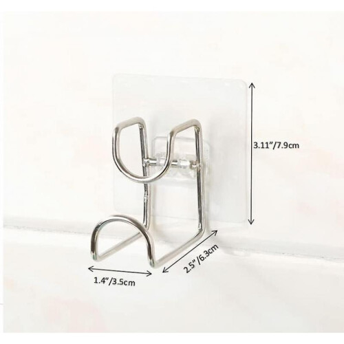 6 Pack Wall Mounted Wash Basins Clear 1