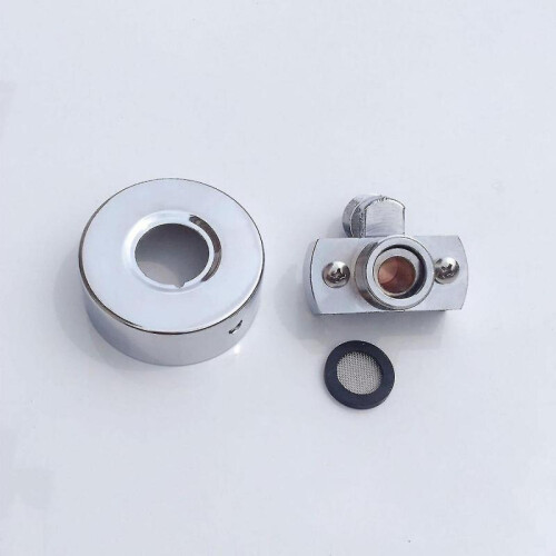 (Long) Universal angle elbow eccentric screw angle faucet accessories durable 1