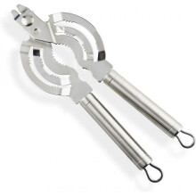 Multifunction Can Opener, 304 Stainless Steel Jar Opener Pliers, with 3 Size Adjustable Bottle Jar,