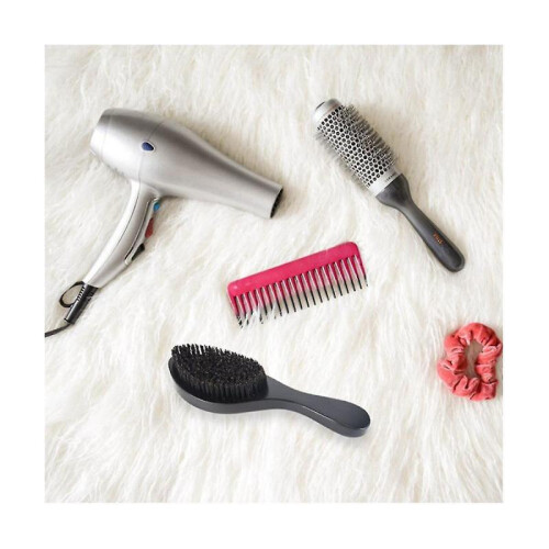 Wave Brush Curved Wave Brush Soft Boar Color 2