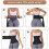 (3m) Women's waist trainer sauna belt abdominal belt plus size 3