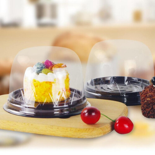 50-Pack Mooncake Box DIY Clear Dome Containers 1