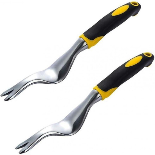 2 Pcs Hand Weed Remover Tool Manual Weed Puller Bend-Proof Weed Puller Digger for Outdoor Garden Pla