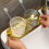 glass tooth cup mouthwash cup couple models 3