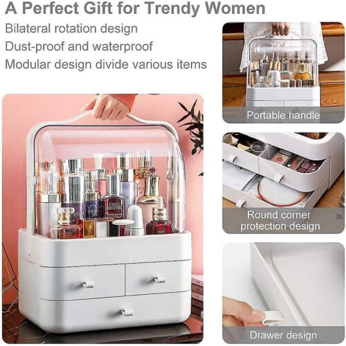 Makeup Organizer Storage Drawers,Cosmetic Organizers Acrylic 1