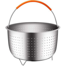 Article 304 stainless steel steamer basket, steamer insert, instant pot accessories, for cooking pot