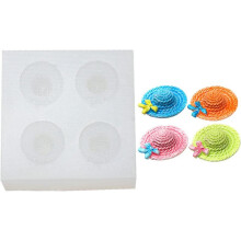 Silicone Mold for Baking, 4-Cavity Sombrero