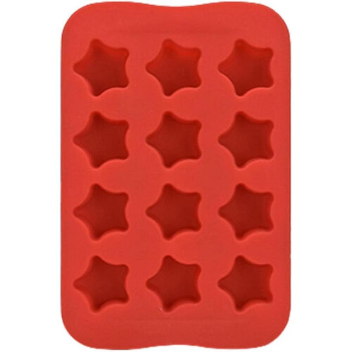 Star Shape Easy Detachable Silicone Ice Tray 1