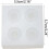 Silicone Mold for Baking, 4-Cavity Sombrero 2